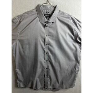 Awearness Kenneth Cole Dress Shirt Men's 20 36/37 Tall Slim Fit Non-Iron